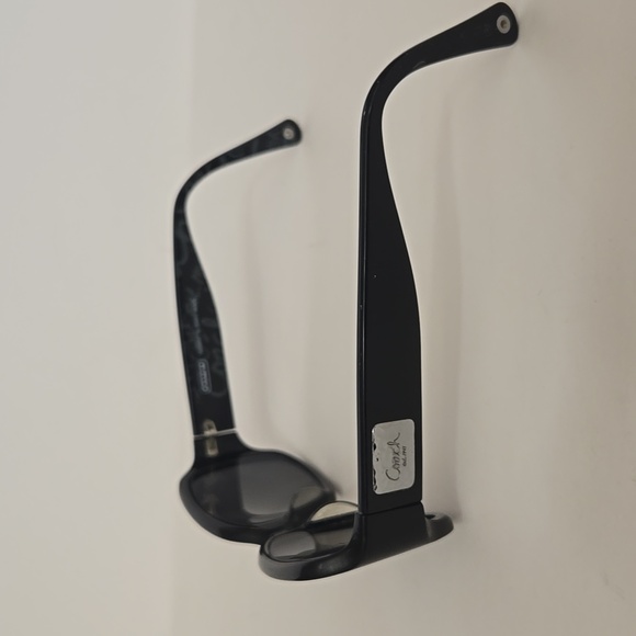 Coach Georgette (S497) Womens Rectangular FRAMES ONLY Black 55x17x135 Flaw #3576 - Picture 4 of 9